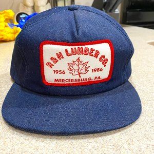 Vintage R&H Lumber Co. (PA) Denim Trucker Hat